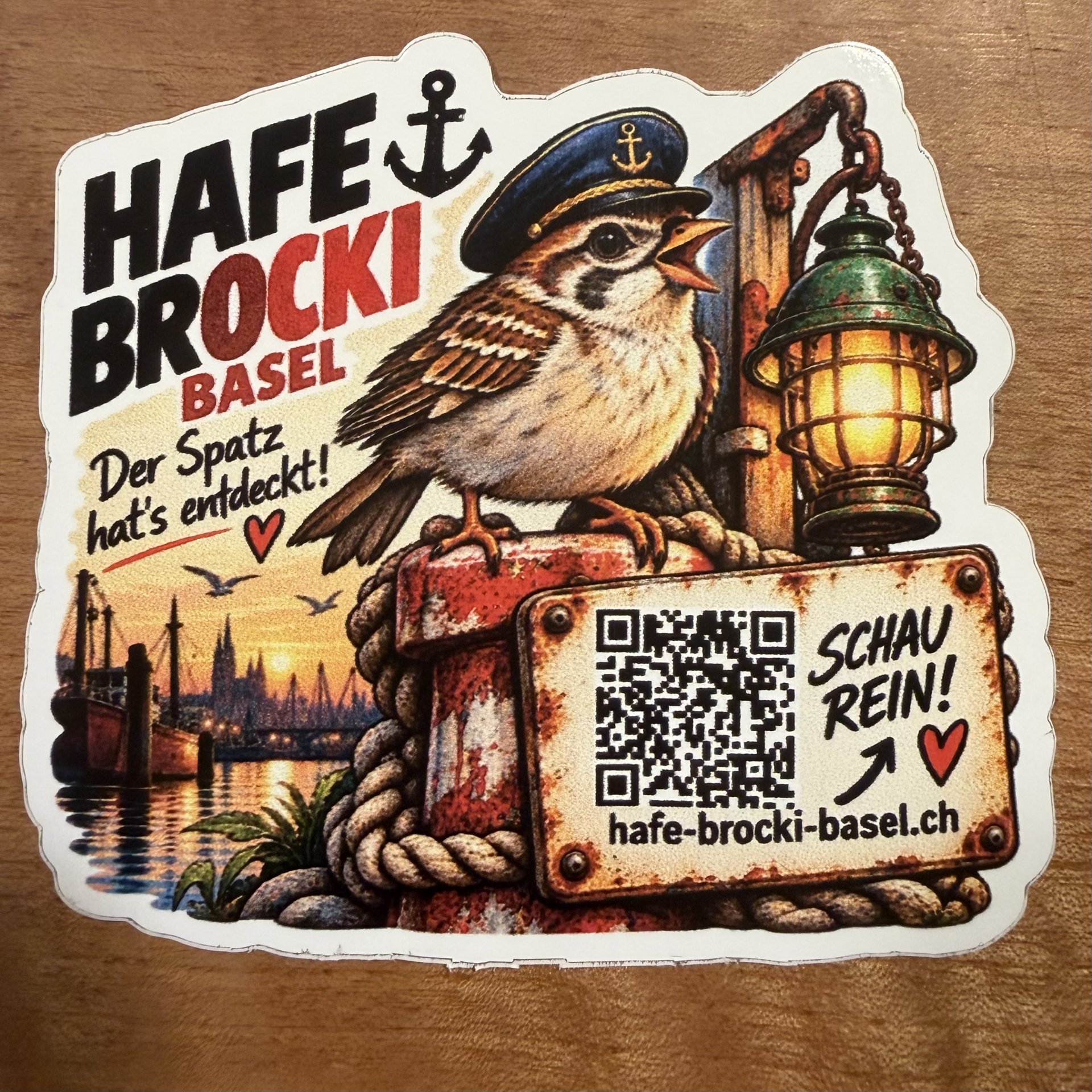 Sticker Käpt’n Frechspatz · Merch · Foto 1