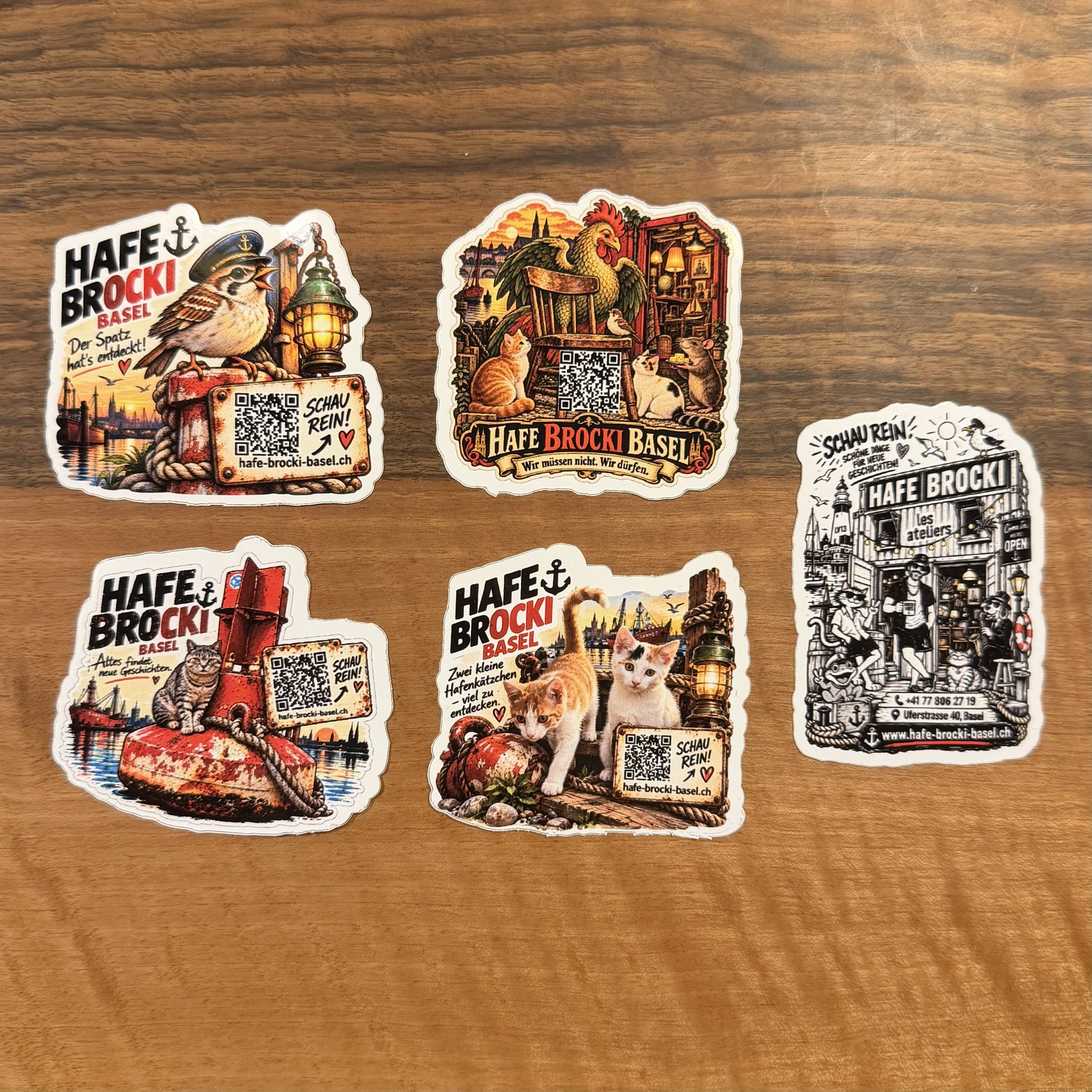Hafe Brocki Sticker Set 1 · Merch · Foto 1