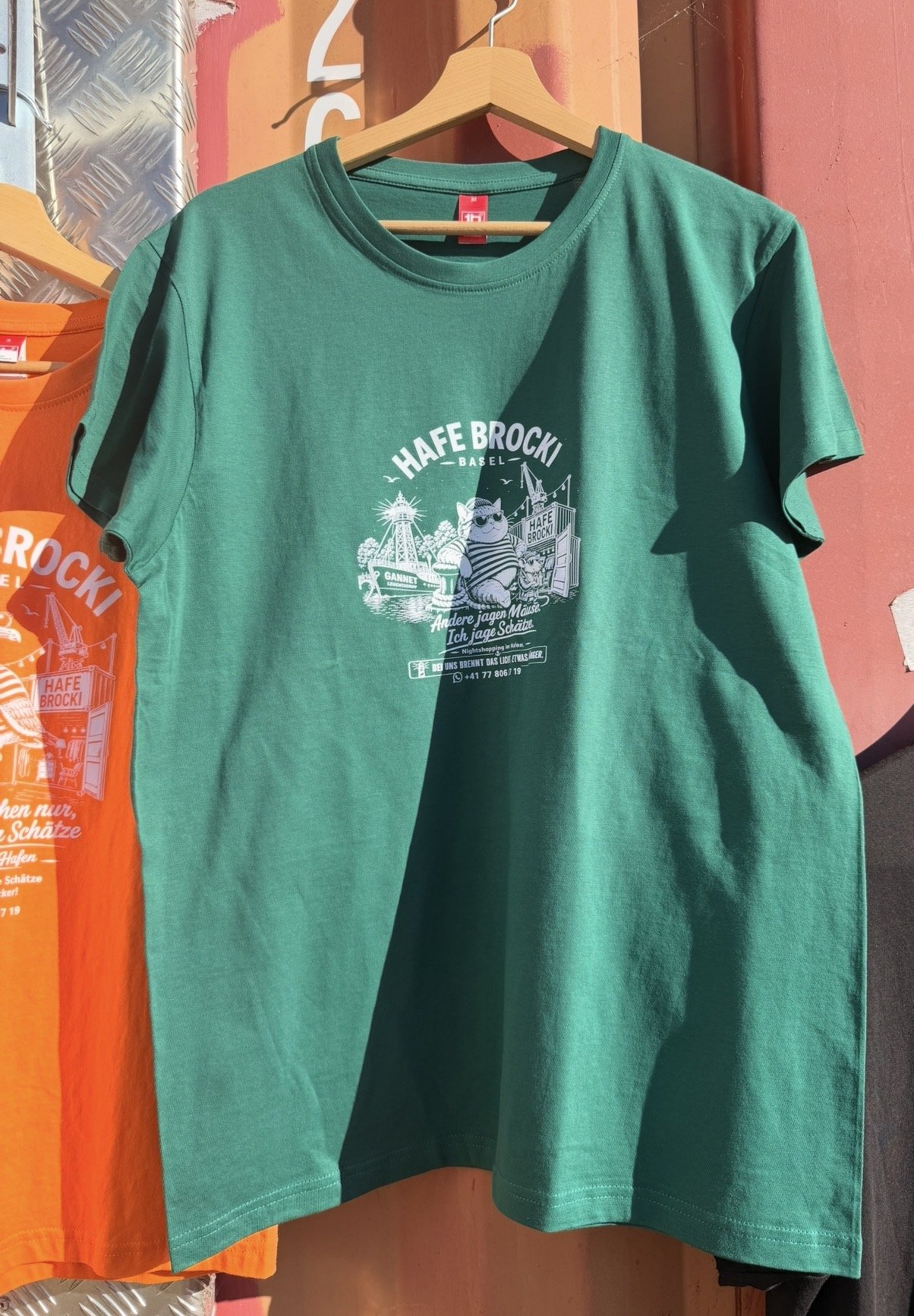 Hafenkater grün · T-Shirt · Foto 1