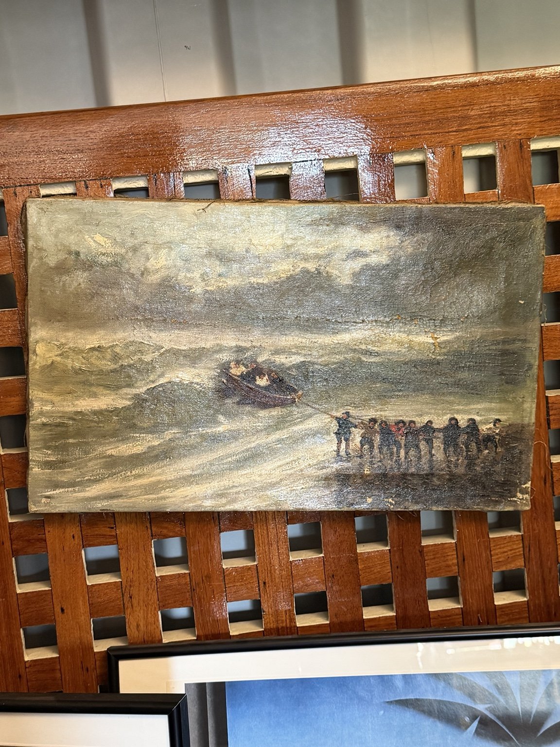 Maritimes Bild «Gemeinsam ans Ufer»